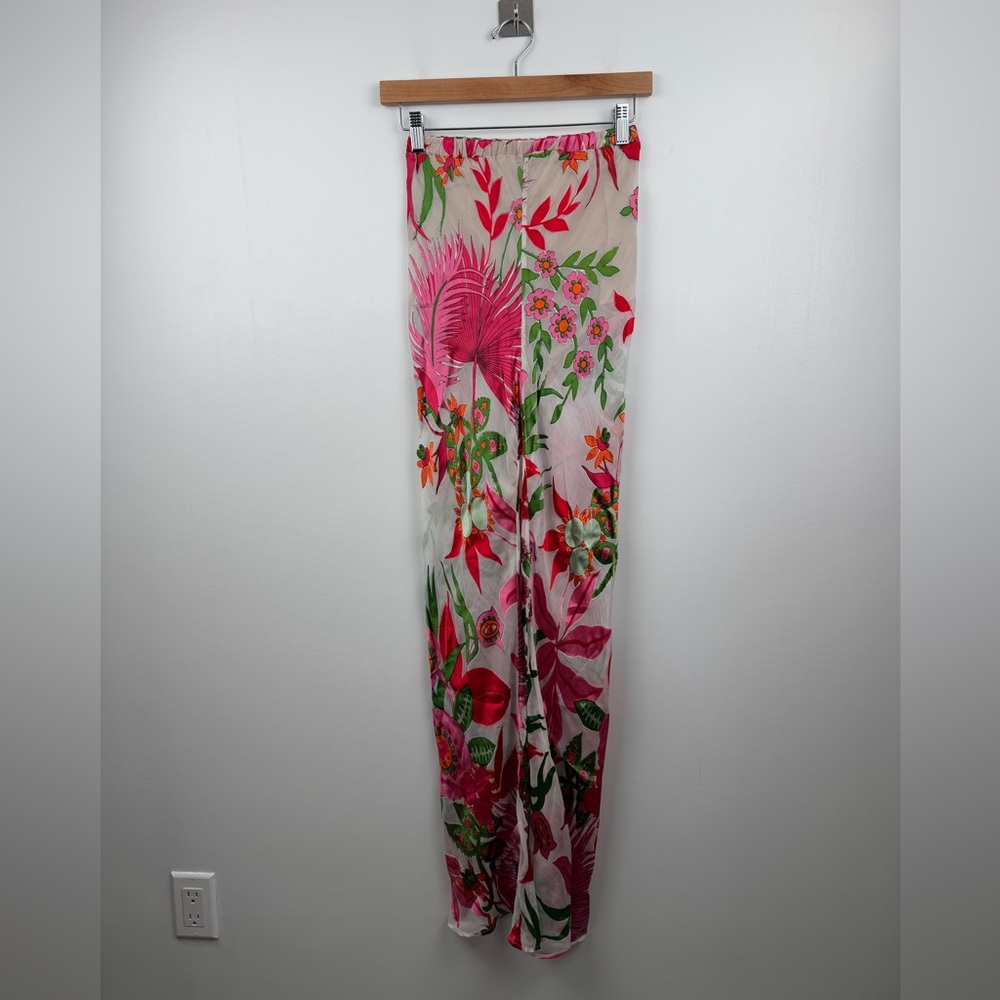 Cult Gaia Women Stacie Floral Pant Size XS - Picture 1 of 7